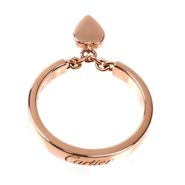 Cartier Mon Amour 18K Rose Gold Ring – inside band