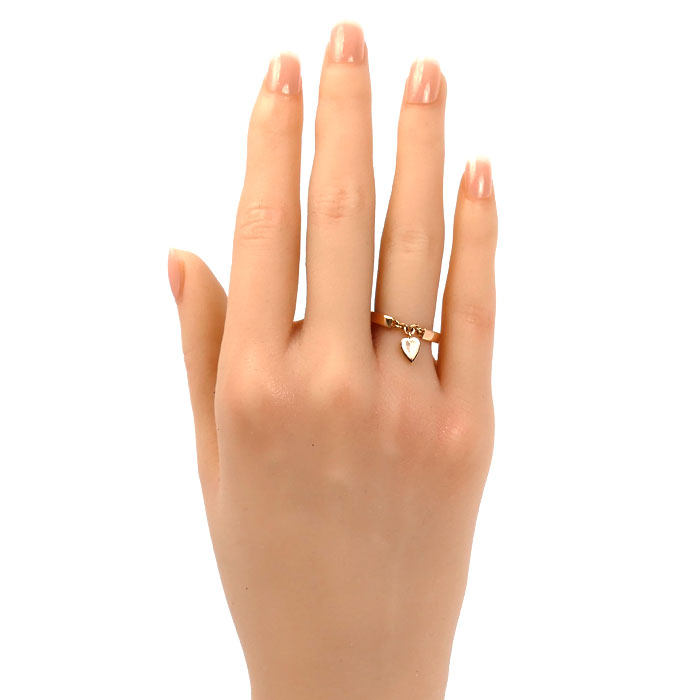 Cartier Mon Amour 18K Rose Gold Ring – close-up