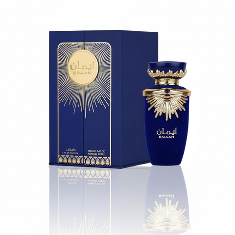 Lattafa Emaan EDP - Box and Bottle