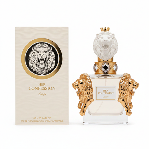 Lattafa Her Confession EDP - Box and Bottle