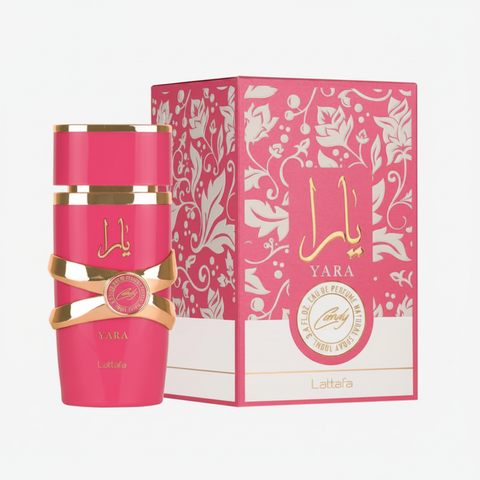 Lattafa Yara Candy EDP - Bottle and Box