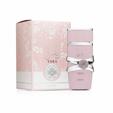 Lattafa Yara EDP - Box and Bottle