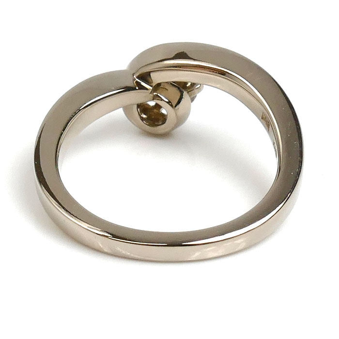 Kashikey Float 18K Rose Gold Diamond Ring – inside band