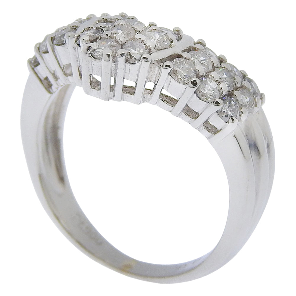 Platinum Diamond Ring 1.00ct – top view