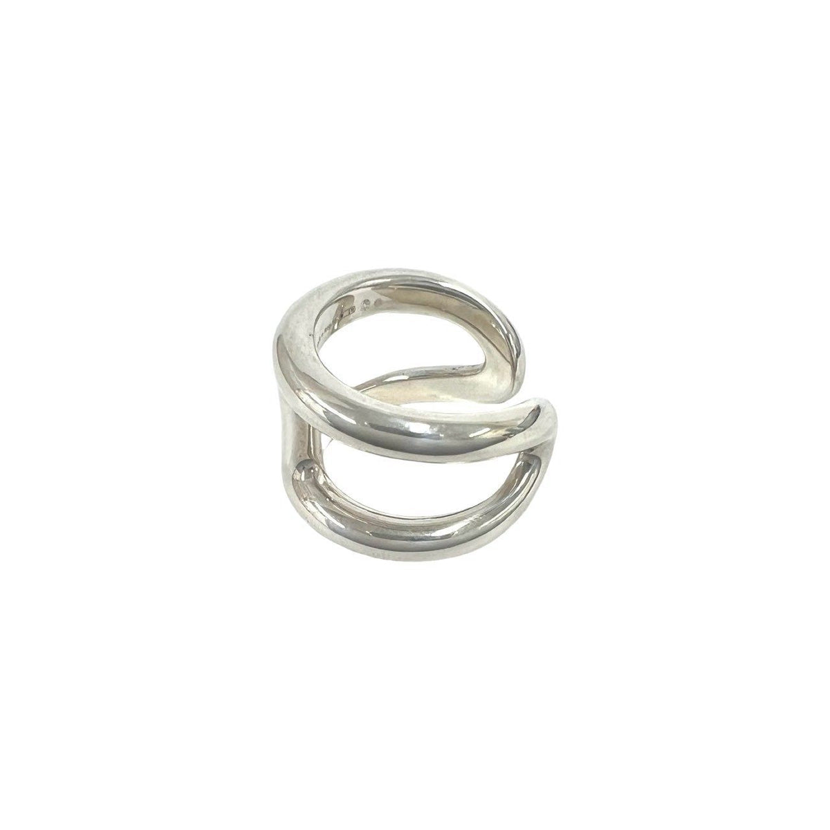 Hermès Osmose GM Sterling Silver Ring – inside band