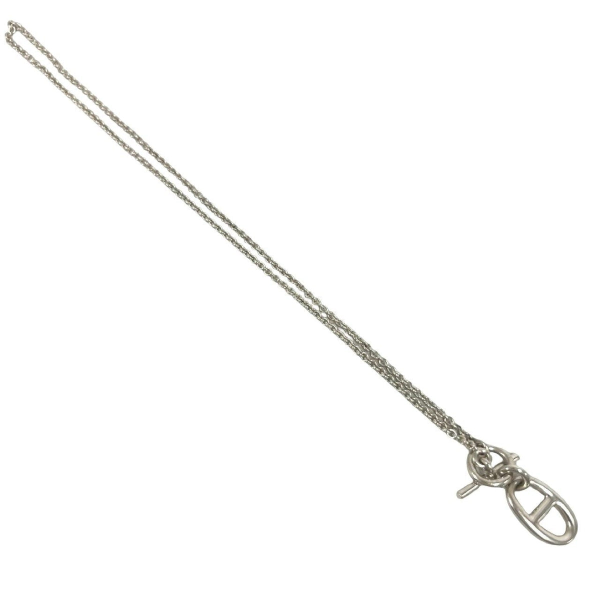 Hermès Chaîne d'Ancre Amulette Sterling Silver Necklace – alternate view