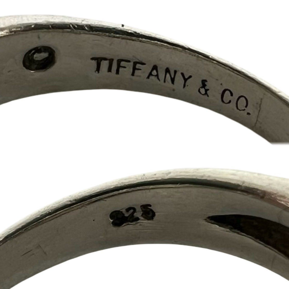 Tiffany & Co. Signature Cross 18K Yellow Gold Ring – top view