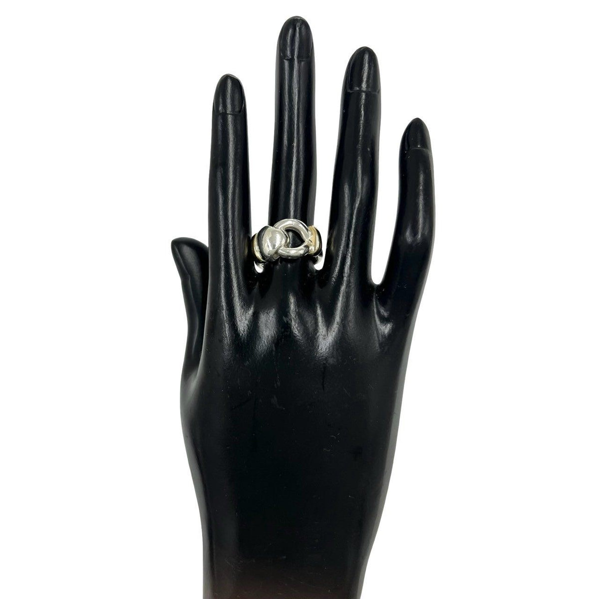 Tiffany & Co. Knot Sterling Silver Ring – side view