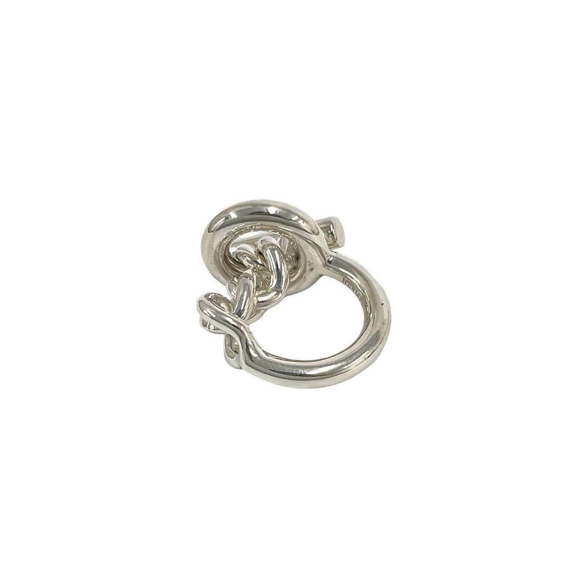 Hermès Croisette Sterling Silver Ring – alternate view
