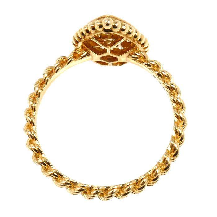 Boucheron Serpent Boheme 18K Yellow Gold Diamond Ring – inside band