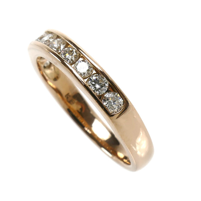 18K Rose Gold Diamond Ring 0.5ct – side view