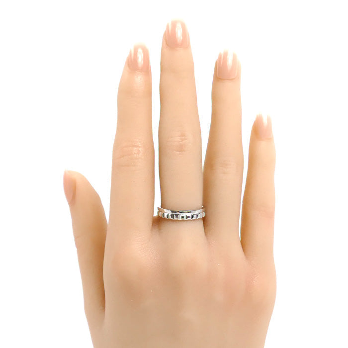 Boucheron Quatre Radiant 18K White Gold Ring – close-up
