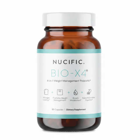 Nucific Bio-X4 Probiotic - Amber Glass Bottle Refined