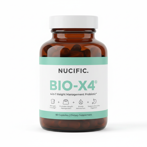 Nucific Bio-X4 Probiotic - Amber Glass Bottle