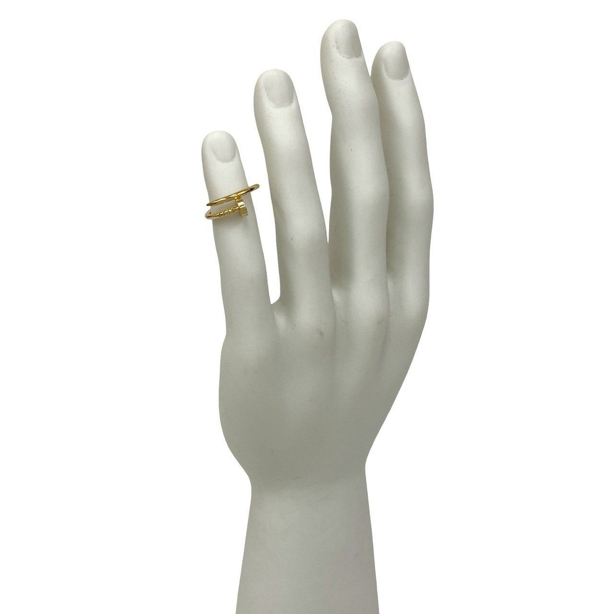 Cartier Juste Un Clou 18K Yellow Gold Ring – side view