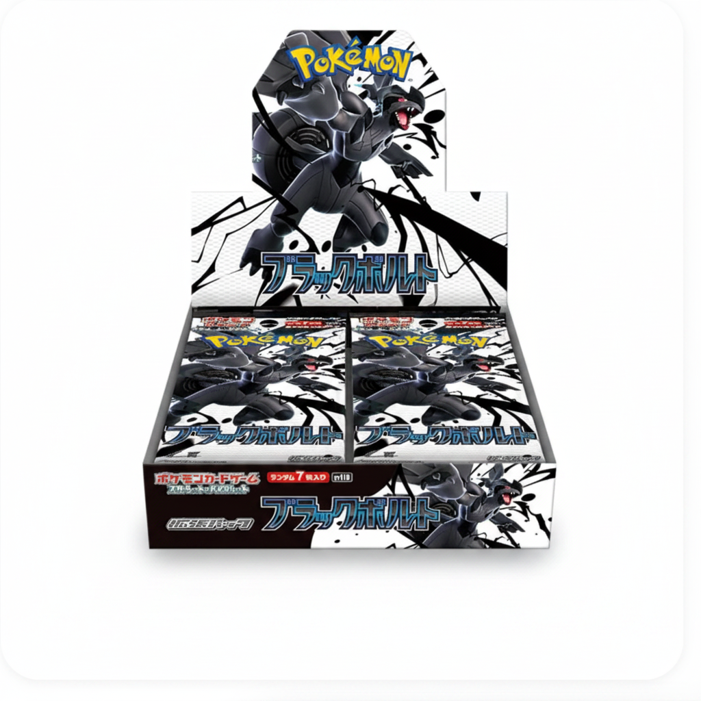Pokemon SV Black Bolt Japanese Booster Box Sealed