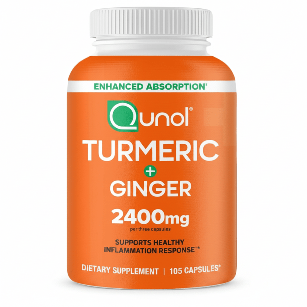 Qunol Turmeric Curcumin 2400mg 105ct Sealed