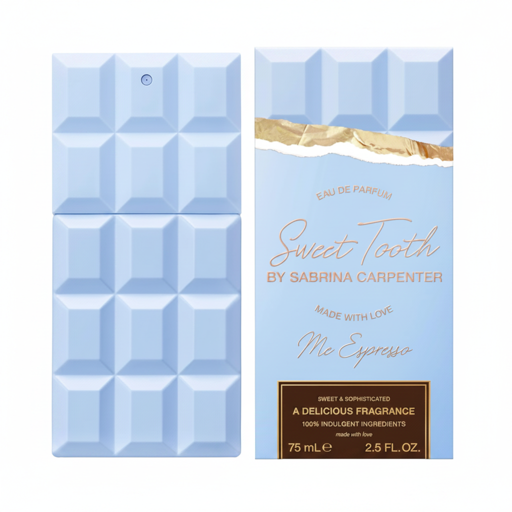 Sabrina Carpenter Sweet Tooth Me Espresso EDP - Bottle and Box