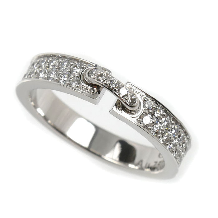 Chaumet Liens Evidence 18K White Gold Diamond Ring – front view