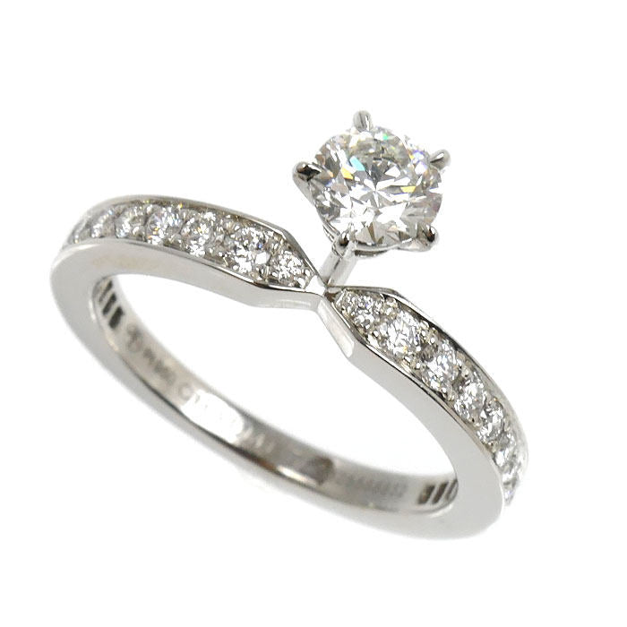 Chaumet Josephine Eclat d’Eternite Platinum Diamond Ring – front view