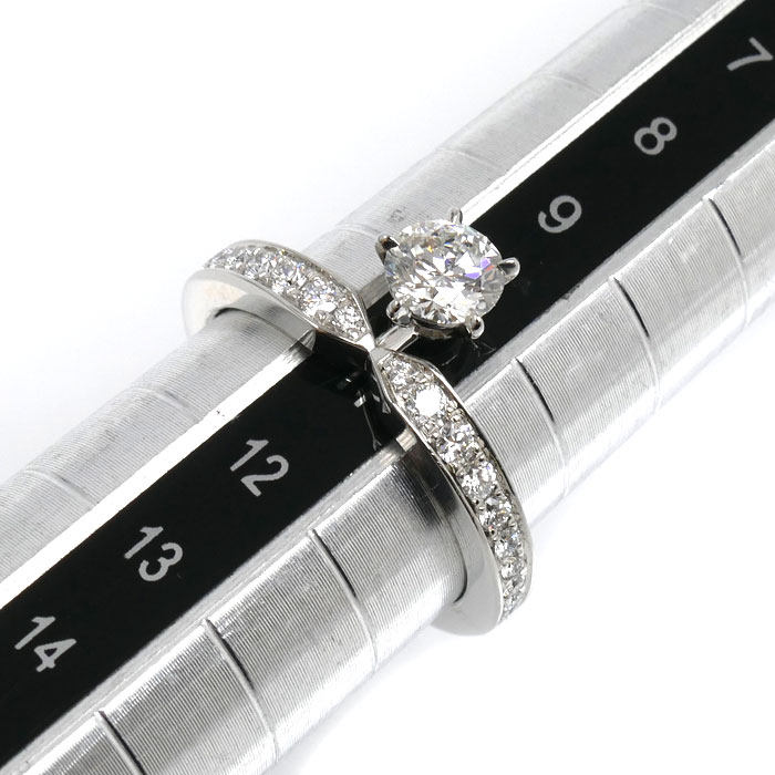 Chaumet Josephine Eclat d’Eternite Platinum Diamond Ring – alternate view