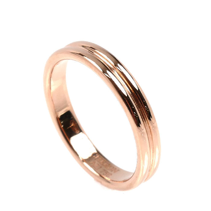 Boucheron Godron 18K Rose Gold Ring – side view