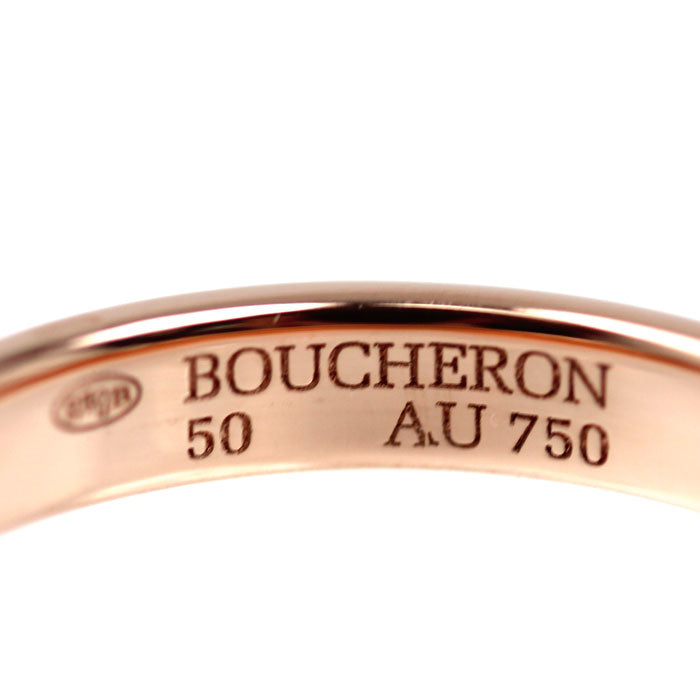 Boucheron Godron 18K Rose Gold Ring – packaging