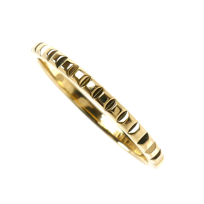 Boucheron Clou de Paris 18K Yellow Gold Ring – side view