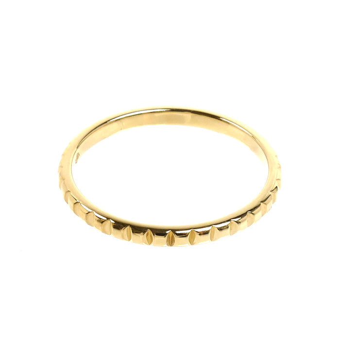 Boucheron Clou de Paris 18K Yellow Gold Ring – inside band