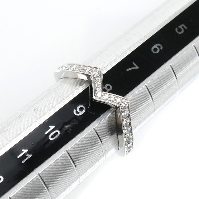 Chaumet Josephine Amour Aigrette Platinum Diamond Ring – alternate view