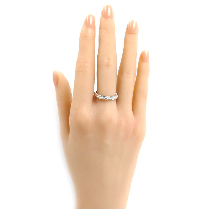 Royal Asscher Platinum Diamond Ring – close-up