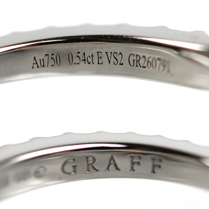 Graff Icon 18K White Gold Diamond Ring – packaging