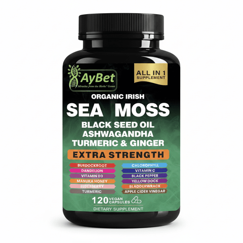 16-in-1 Sea Moss Multivitamin 120ct Sealed
