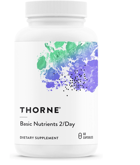 THORNE Basic Nutrients 2 Day Multivitamin 60ct Sealed