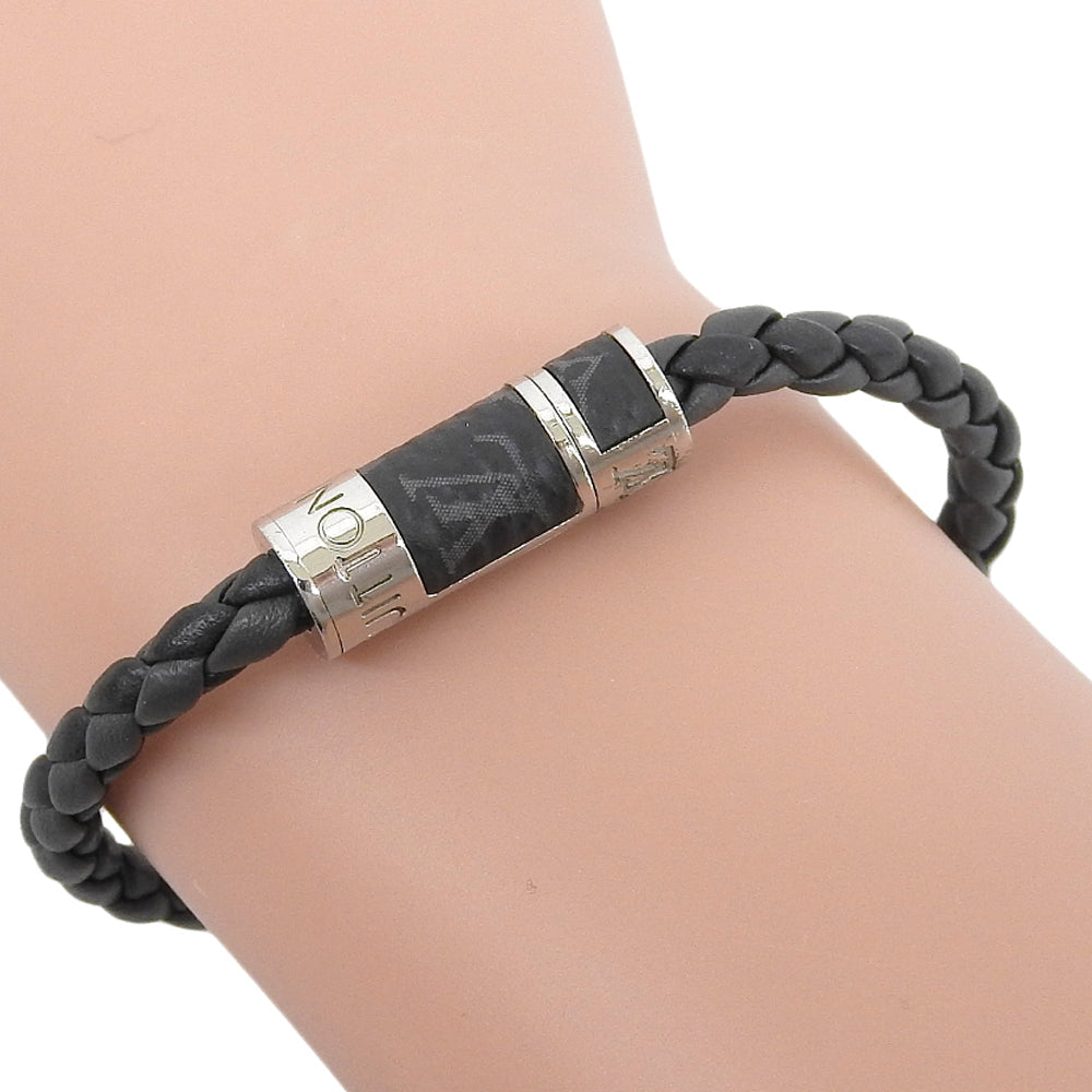 Louis Vuitton Monogram Eclipse M6588 Canvas Bracelet – front view