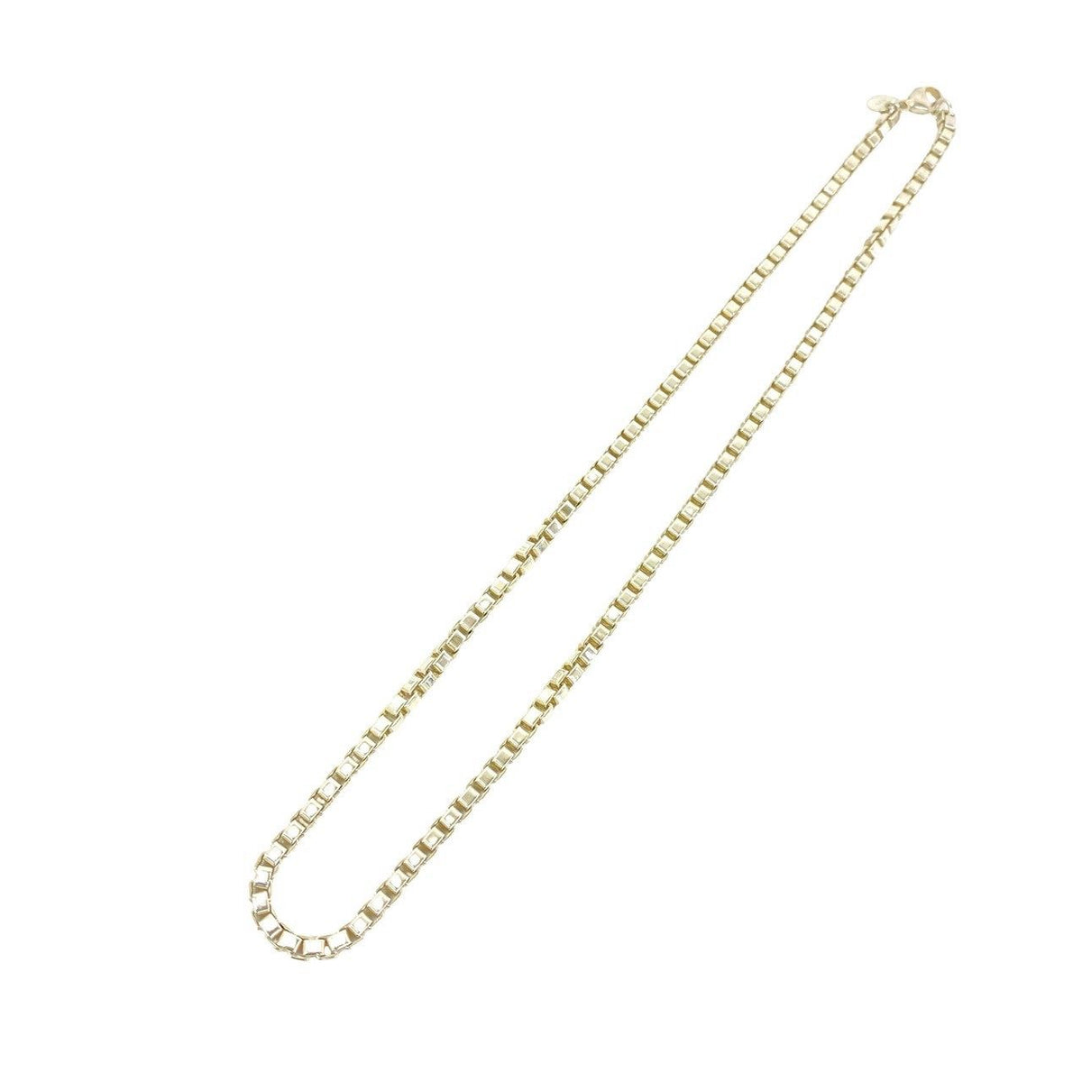 Tiffany & Co. Venetian Sterling Silver Necklace – front view