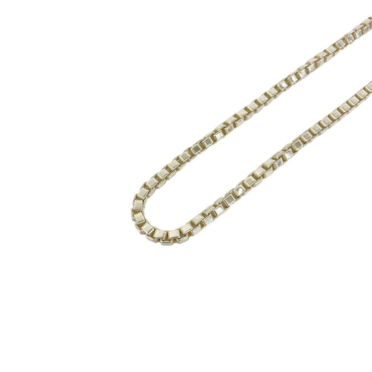 Tiffany & Co. Venetian Sterling Silver Necklace – full length