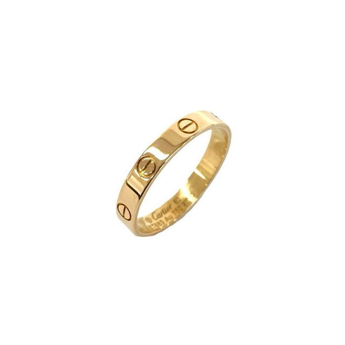 Cartier Love 18K Rose Gold Ring – front view