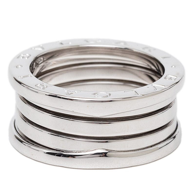 Bulgari B-zero1 18K White Gold Ring – front view
