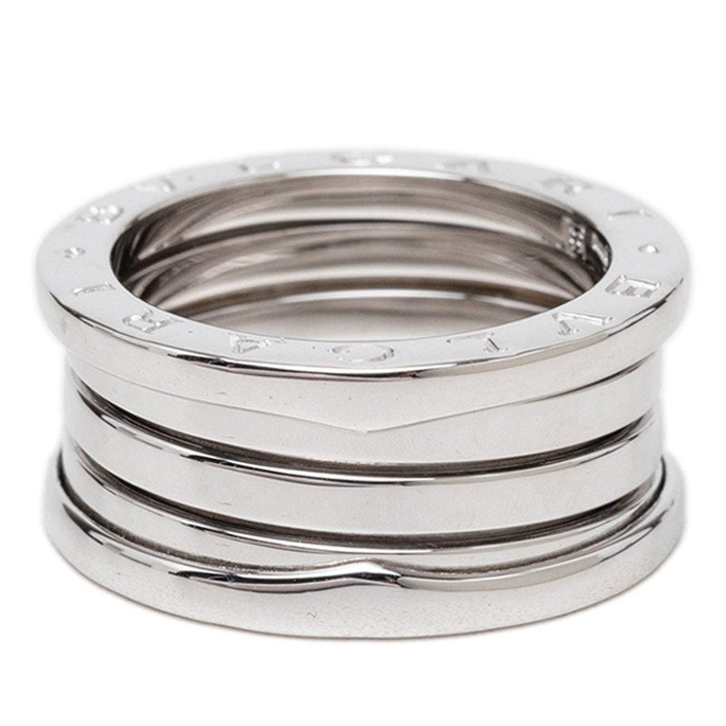 Bulgari B-zero1 18K White Gold Ring – top view