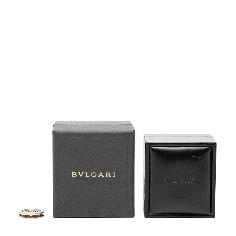 Bulgari B.zero1 18K White Gold Garnet Ring – image 10
