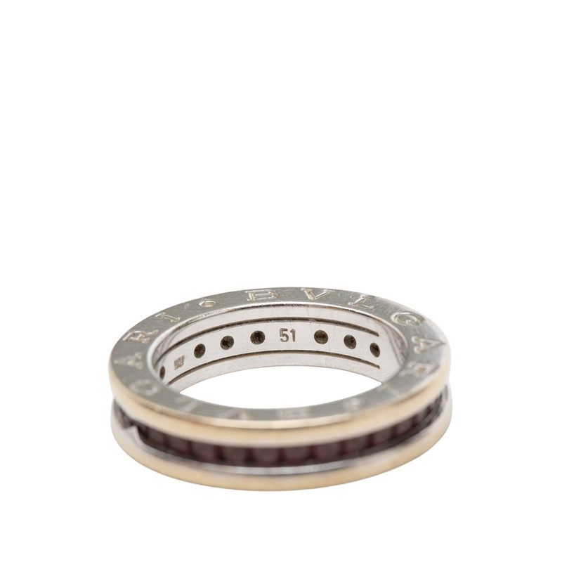 Bulgari B.zero1 18K White Gold Garnet Ring – packaging